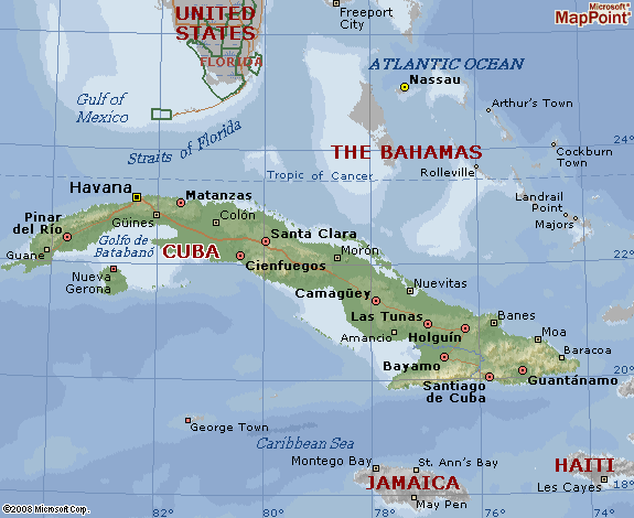 Cuba: Geografia de Cuba